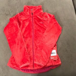 North face furry jacket?